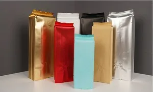 custom side gusset bags