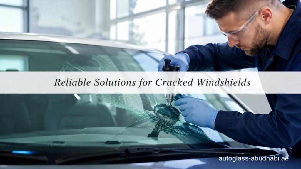 cracked windshield abu dhabi