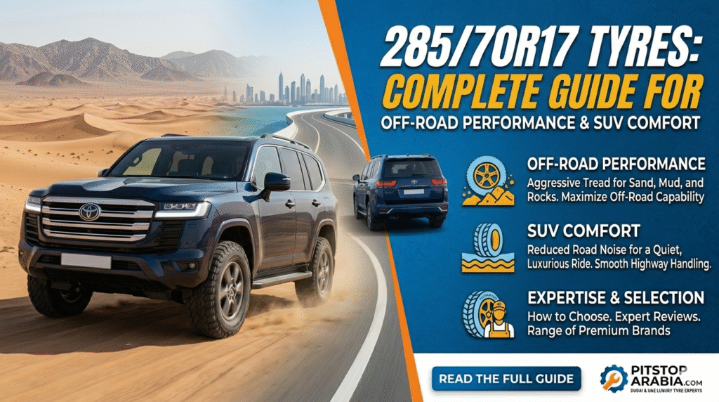 285/70R17 Tyres: Complete Guide for Off-Road Performance and SUV Comfort