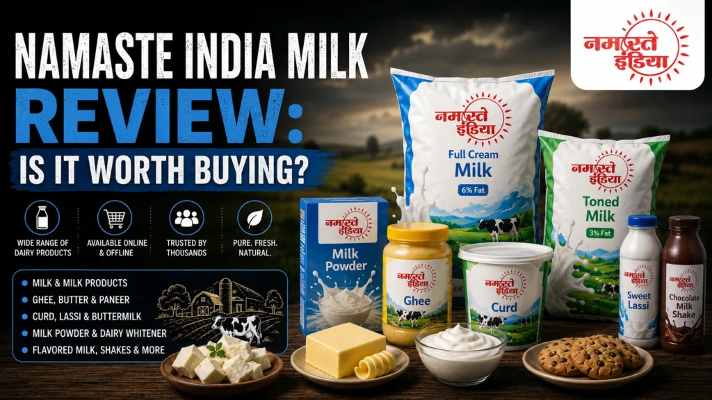 namaste india milk review