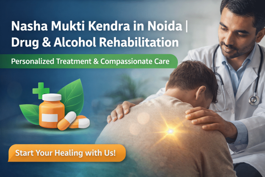 nasha mukti kendra noida assistance banner