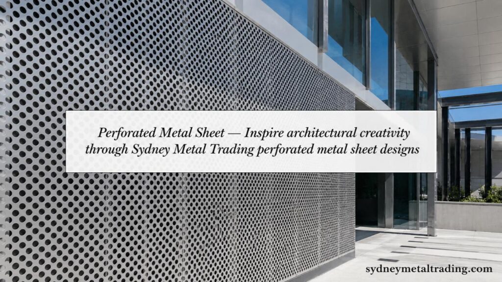 perforated metal sheet