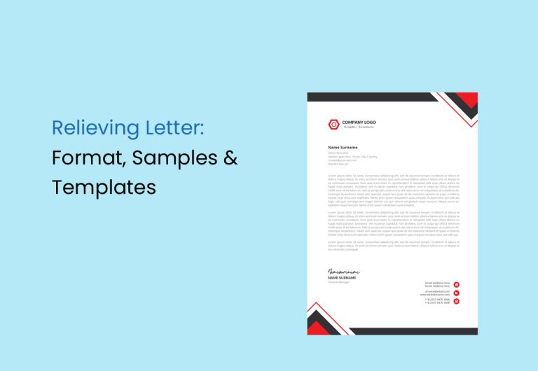 Relieving Letter Format in PDF – Best Guide 2026 relieving letter