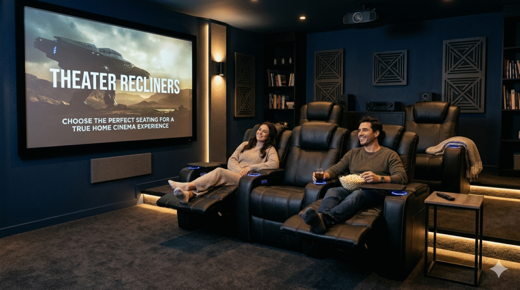Theater Recliners: How to Choose the Perfect Seating for a True Home Cinema Experience theater recliners