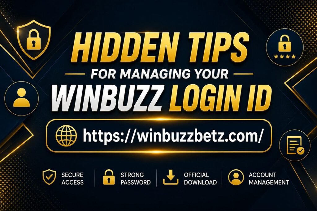 Winbuzz: Hidden Tips for Managing Your Winbuzz Login ID image