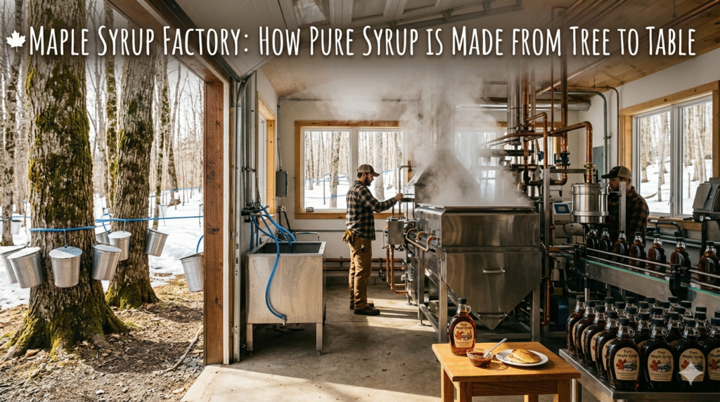 Maple Syrup Factory: How Pure Syrup Is Made from Tree to Table maple factory