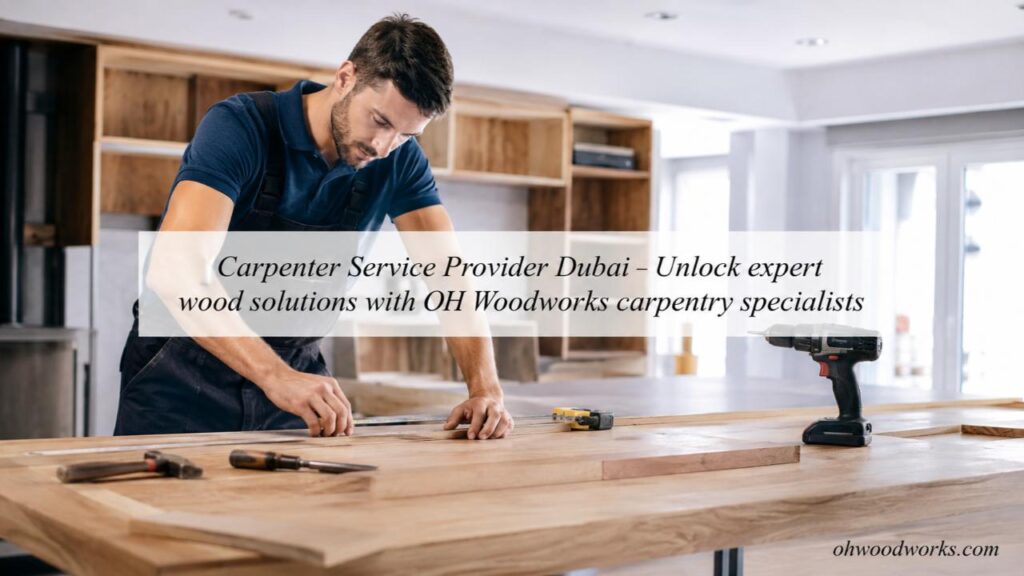 carpenter service provider dubai