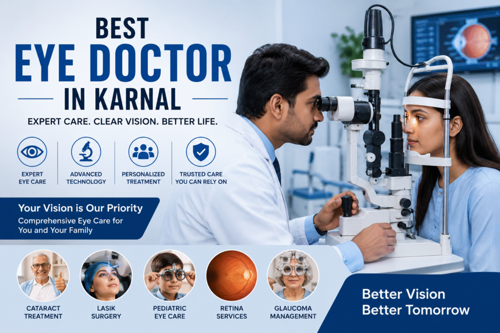 Best Eye Doctor in Karnal – Why Arora Eye Centre is a Trusted Destination for Advanced Eye Care Best Eye Doctor in Karnal – Why Arora Eye Centre is a Trusted Destination for Advanced Eye Care
