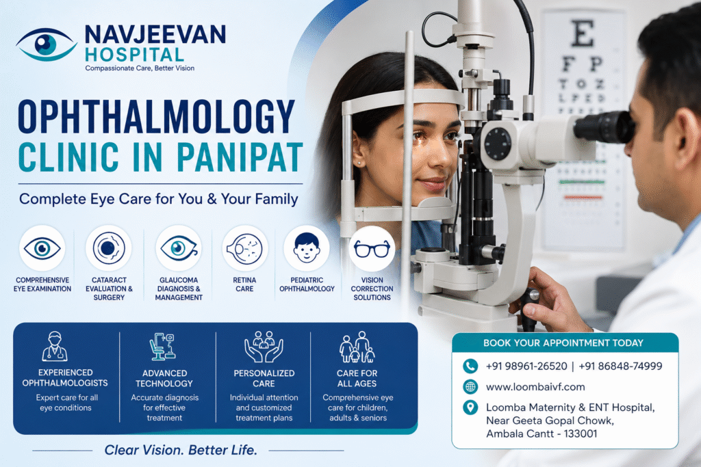 Ophthalmology Clinic in Panipat: Comprehensive Eye Care for Better Vision and Health Ophthalmology Clinic in Panipat: Comprehensive Eye Care for Better Vision and Health