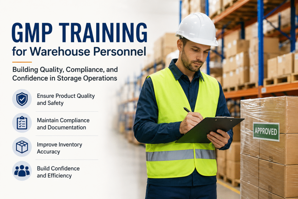 GMP Training for Warehouse Personnel Building Quality, Compliance, and Confidence in Storage Operations GMP Training