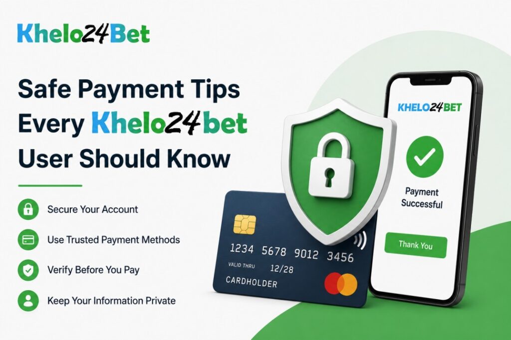 Safe Payment Tips Every Khelo24bet User Should Know