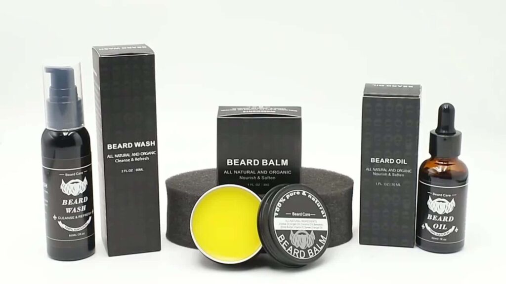 custom beard oil boxes