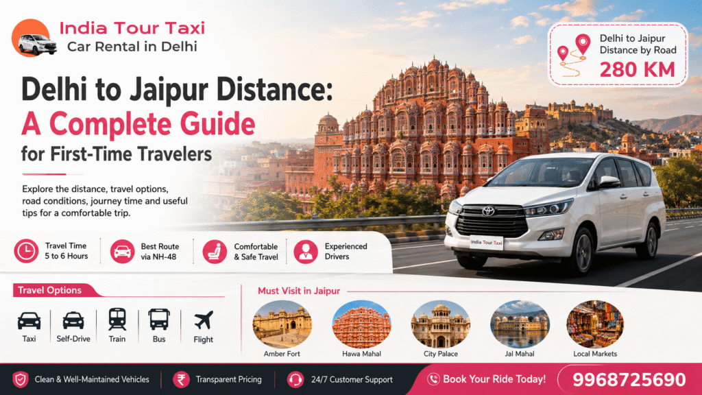delhi to jaipur distance a complete guide for first time travelers