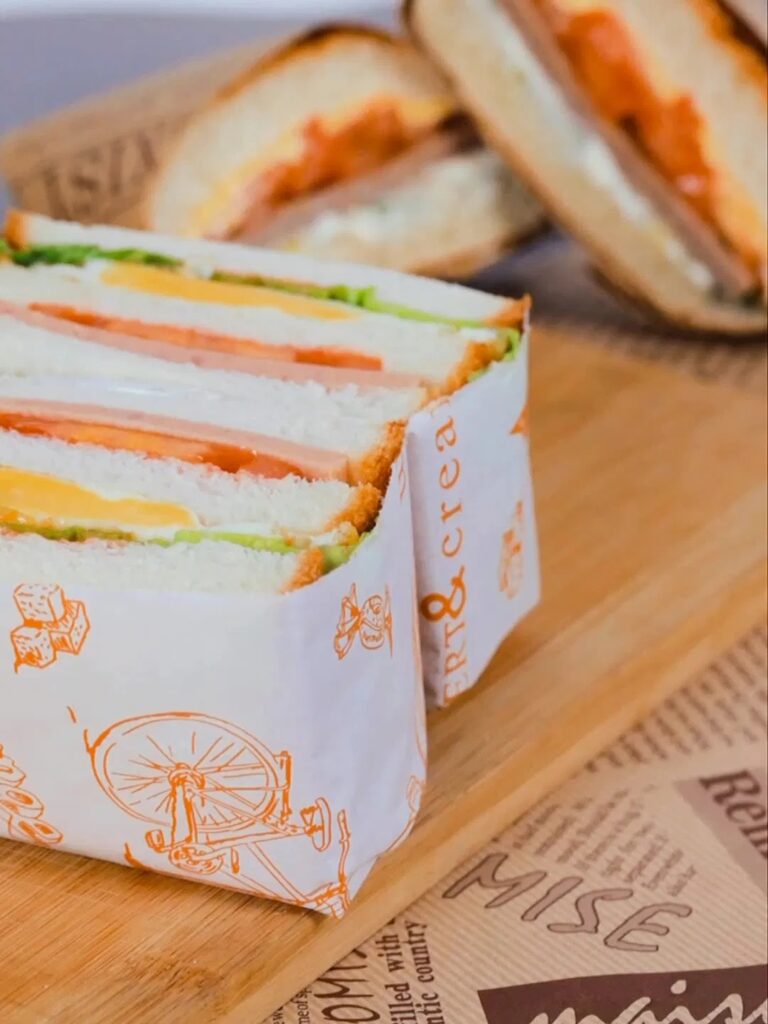 What Is Custom Sandwich Paper and Why Is It Used food grade custom logo printed greaseproof paper s