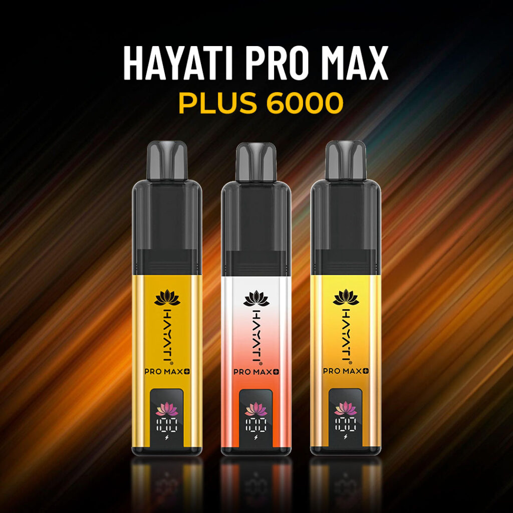 Hayati Crystal Pro Max+ 6000 Vape Kit: Performance and Convenience Combined Hayati Crystal Pro Max+ 6000 Vape Kit
