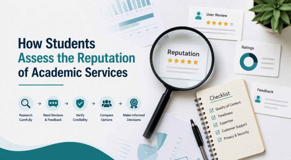 how students assess the reputation of academic services
