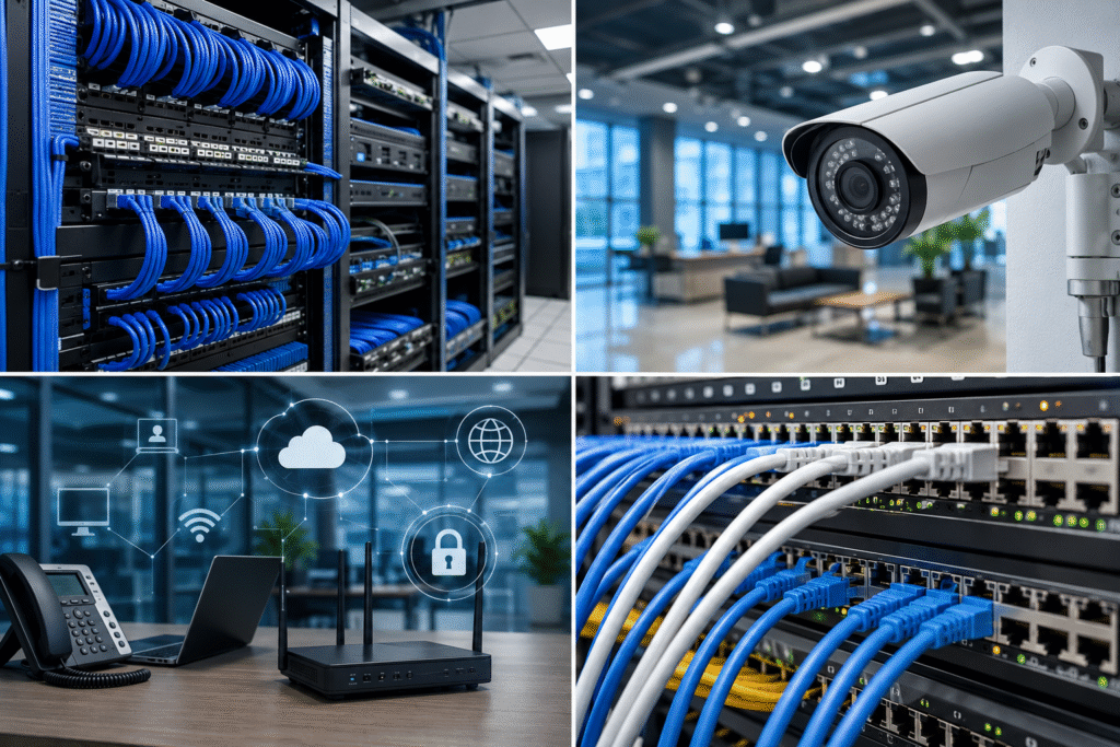 it, security, cabling, and connectivity