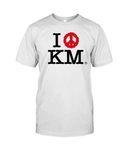keinemusik i love km t shirt – whits
