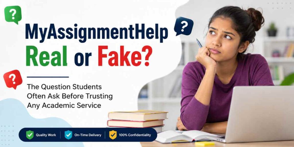 myassignmenthelp real or fake the question students often ask before trusting any academic service