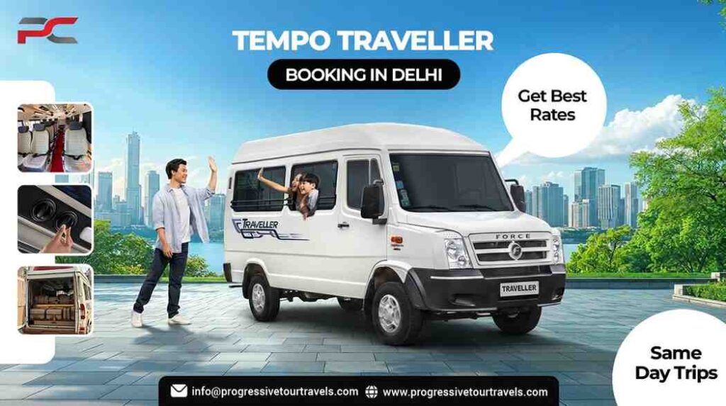 Tempo Traveller Booking in Delhi