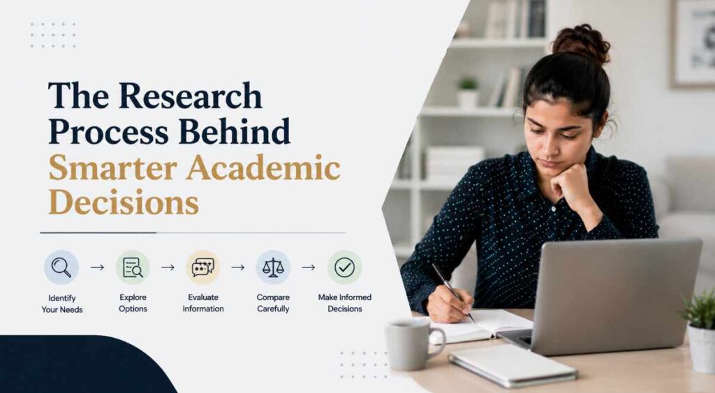 The Research Process Behind Smarter Academic Decisions the research process behind smarter academic decisions