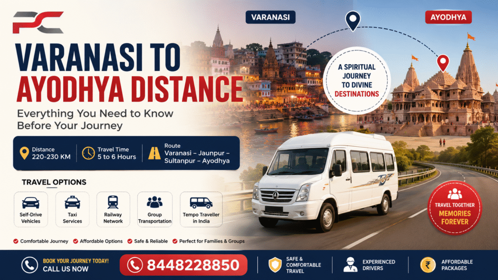 varanasi to ayodhya distance everything you need to know before your journey