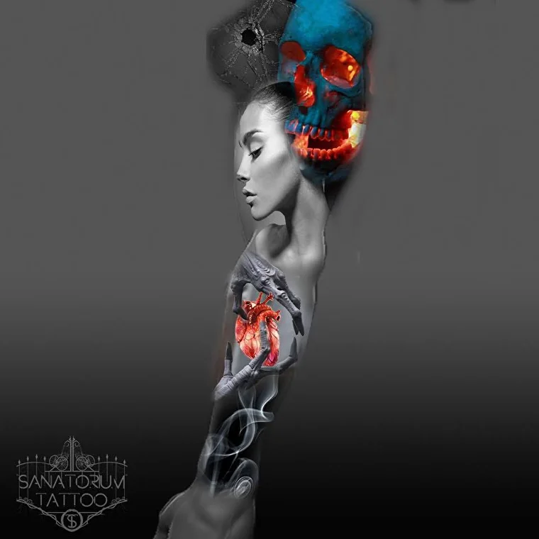 Best tattoo shop Edinburgh By Sanatorium Tattoo image