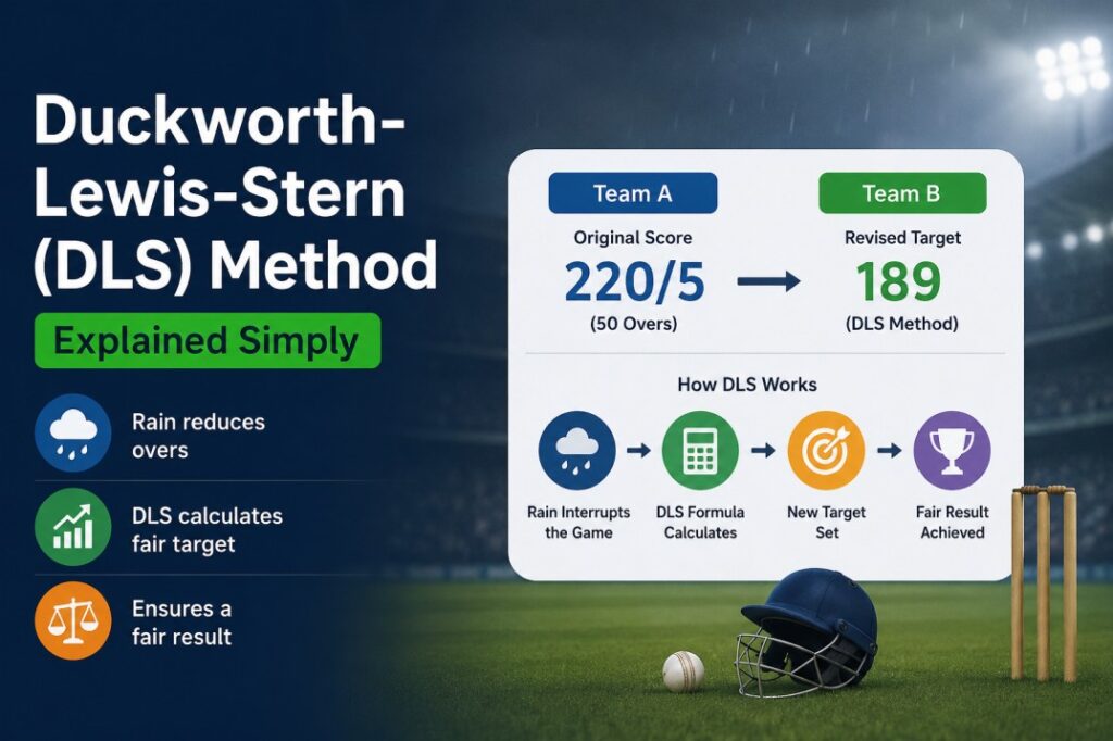 Duckworth-Lewis-Stern (DLS) Method Explained Simply Duckworth-Lewis-Stern (DLS) Method Explained Simply