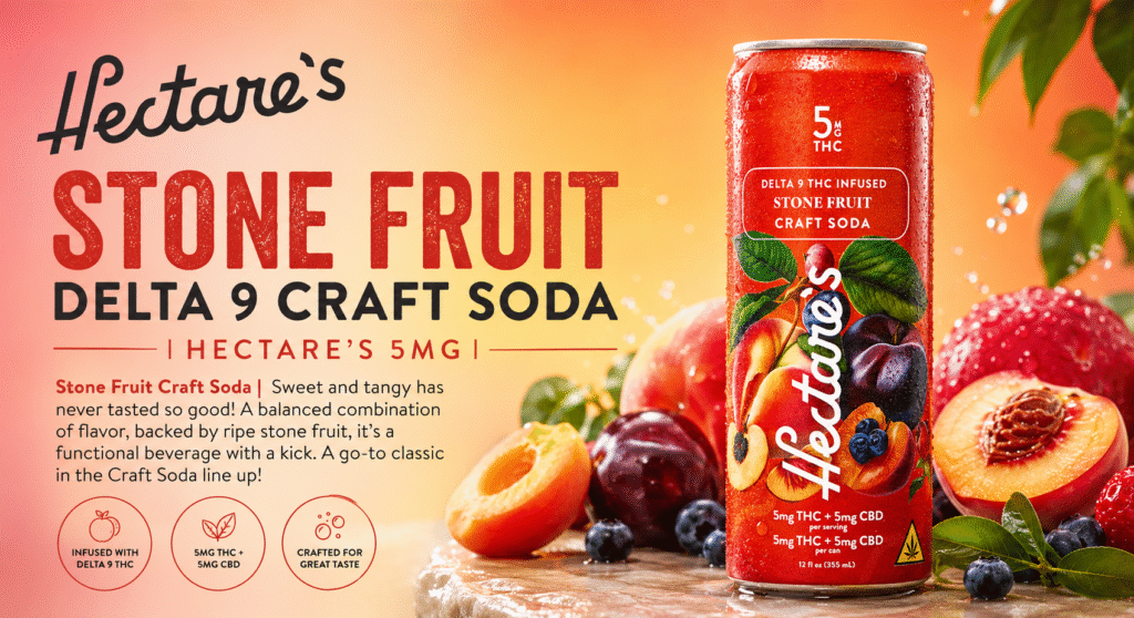 Stone Fruit Drink: Discover Hectares Stone Fruit Delta 9 Craft Soda 5mg chatgpt image jul 3, 2026, 11 35 51 am