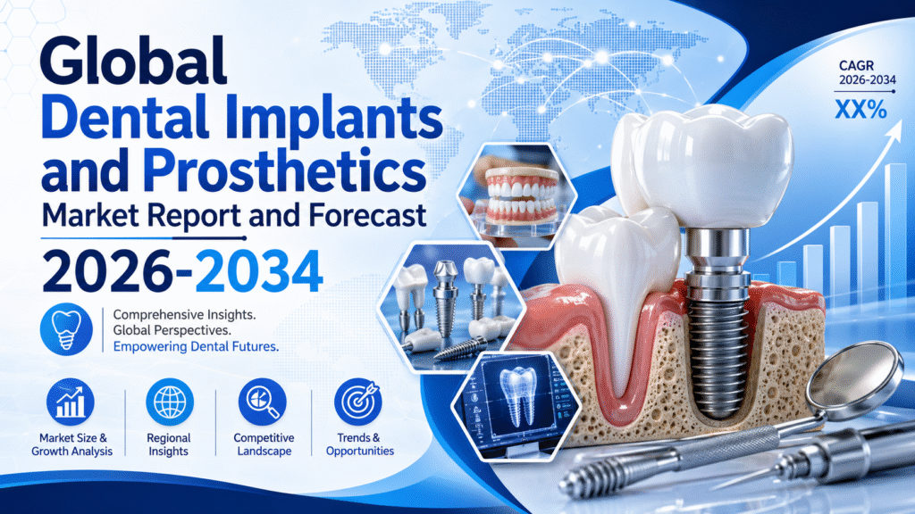 How Advanced Implant Technologies Are Transforming the Dental Implants and Prosthetics Market Through 2034 Dental Implants and Prosthetics Market