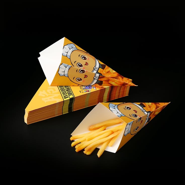 Custom French Fry Boxess