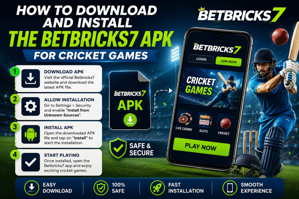 How to Download and Install the Betbricks7 APK for Cricket Games Betbricks7