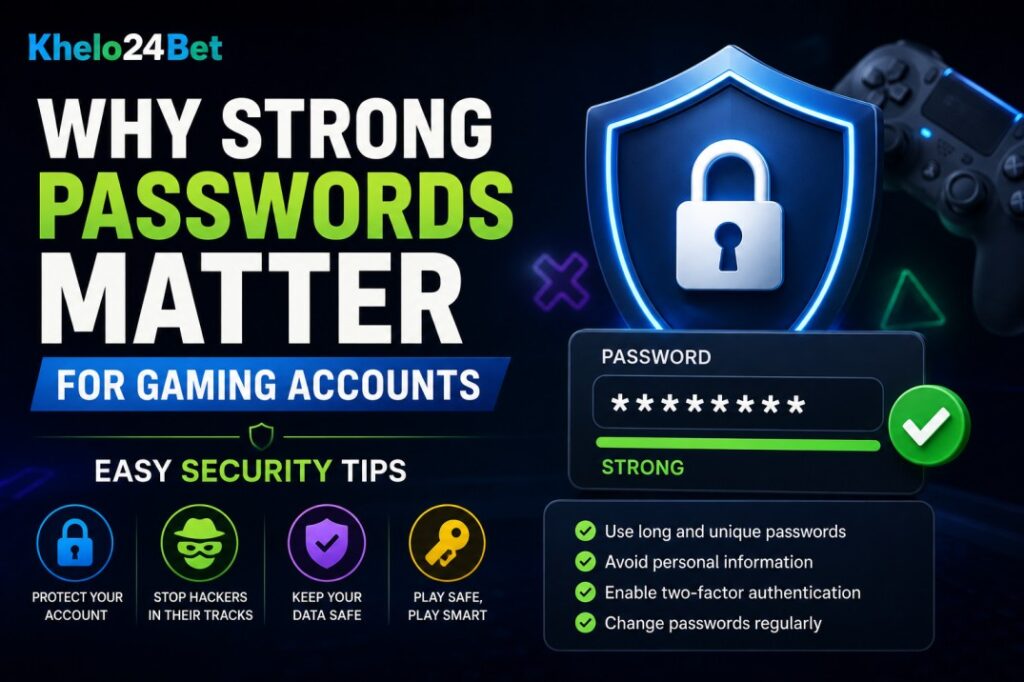 Why Strong Passwords Matter for Gaming Accounts Why Strong Passwords Matter for Gaming Accounts | Easy Security Tips
