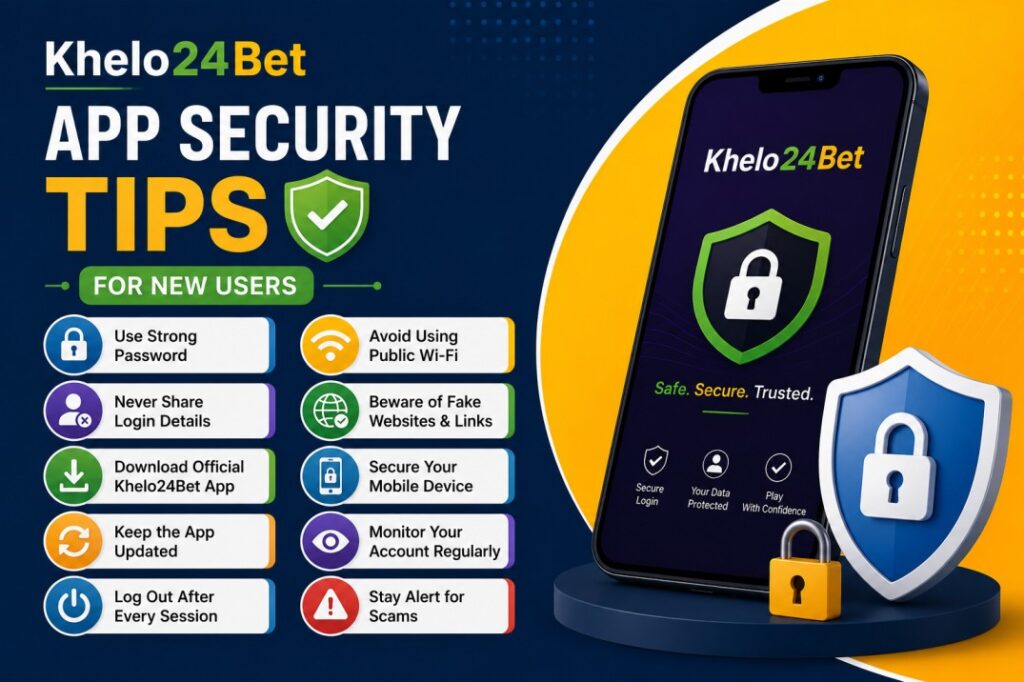 Khelo24Bet App Security Tips for New Users Khelo24Bet App Security Tips for New Users