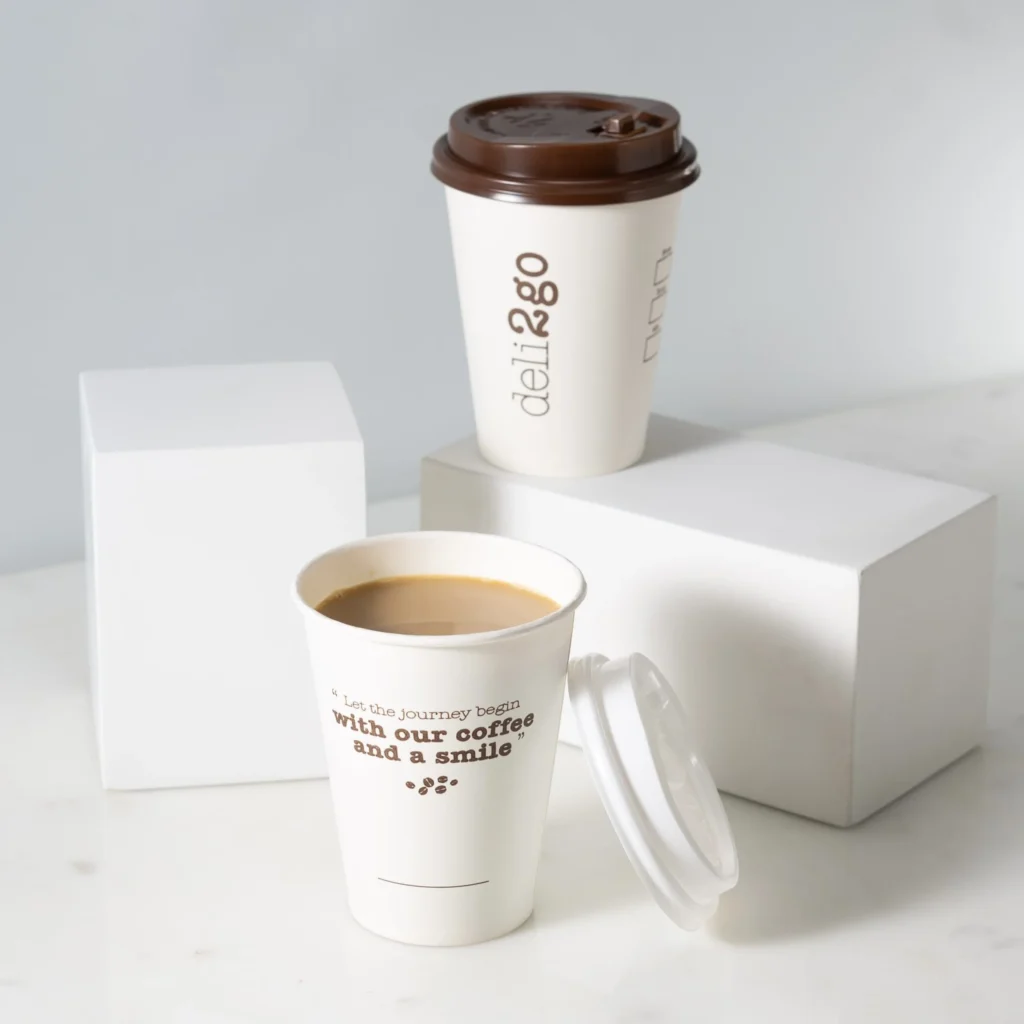 Safe Custom Paper Tea Cups for Hot Drinks Custom Paper Tea Cups