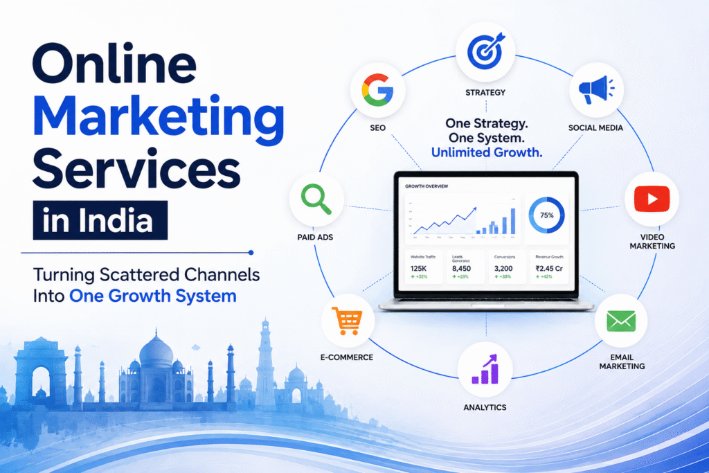 Online Marketing Services in India: Turning Scattered Channels Into One Growth System online marketing services in india