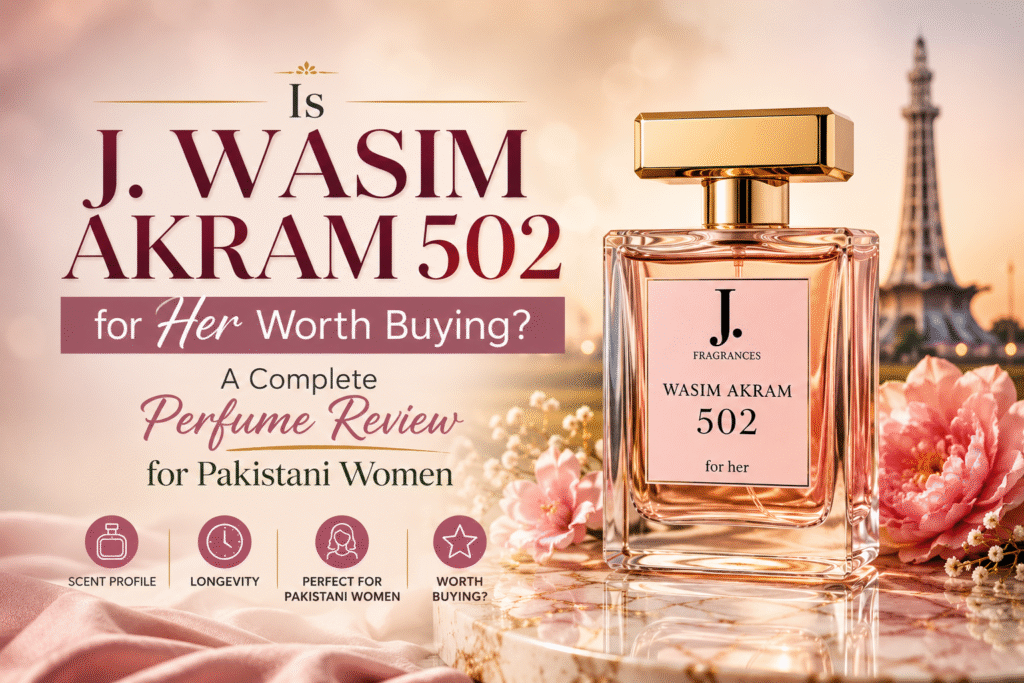 Is J. Wasim Akram 502 for Her Worth Buying? A Complete Perfume Review for Pakistani Women is j wasim akram 502 for her worth buying a complete perfume review for pakistani women
